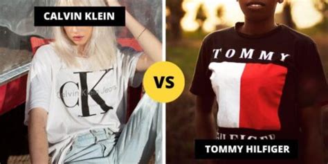 calvin klein vs tommy hilfiger comparison.